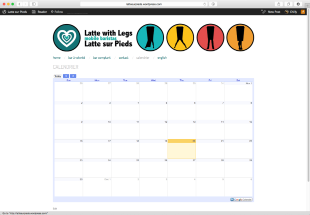 Latte_with_legs_website_schedule_screenshot
